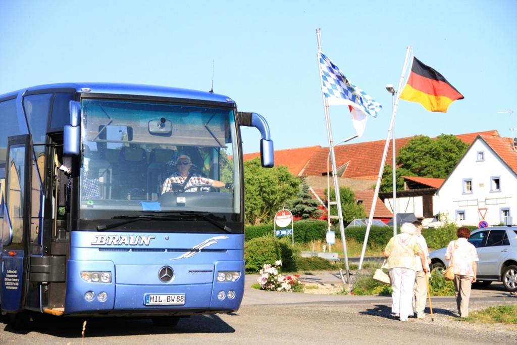 Landgasthof Frankentor Wasserlosen Esterno foto