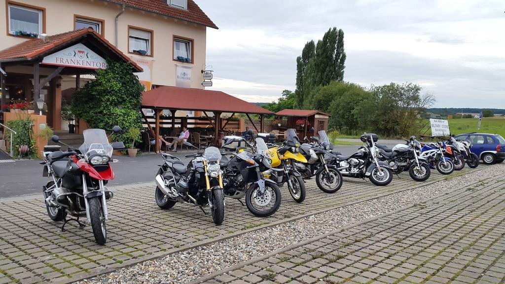 Landgasthof Frankentor Wasserlosen Esterno foto