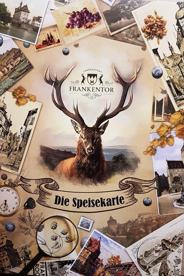 Landgasthof Frankentor Wasserlosen Esterno foto