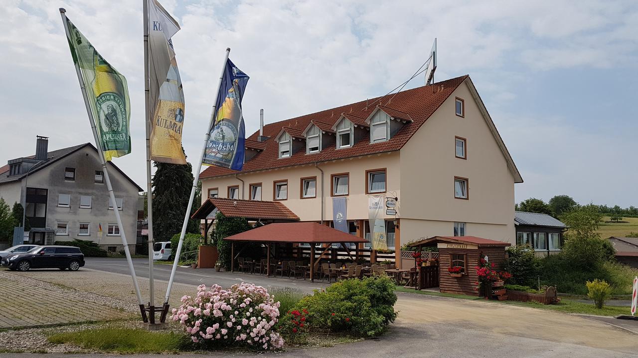 Landgasthof Frankentor Wasserlosen Esterno foto